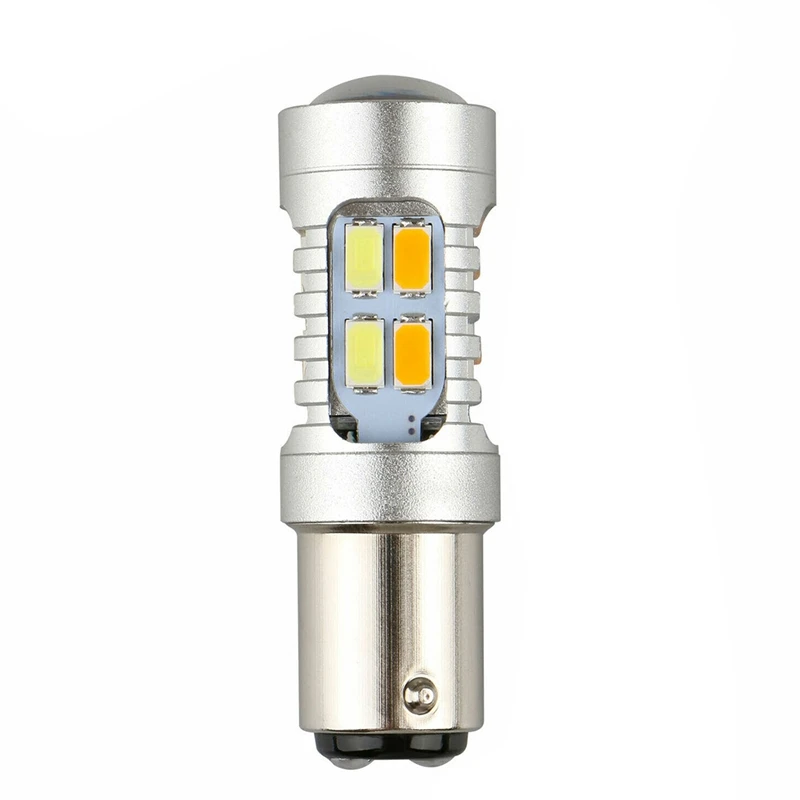 

1157 BAY15D 5630 5730 20 SMD, белая, янтарная Складная задняя панель, светодиодный 12V
