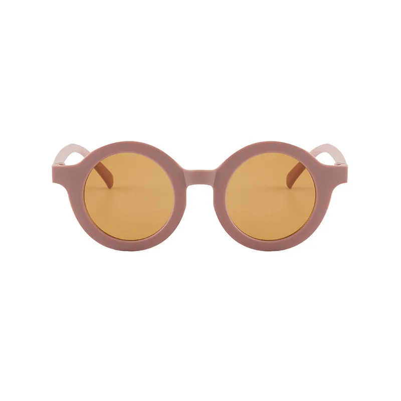 Kids Sunglasses Children Sunglasses New Lovely Kids Baby Sunglasses Children Sun Glasses Round Street Beat Baby Boy Girls Eyeglasses Cute Shades Outdoor Look