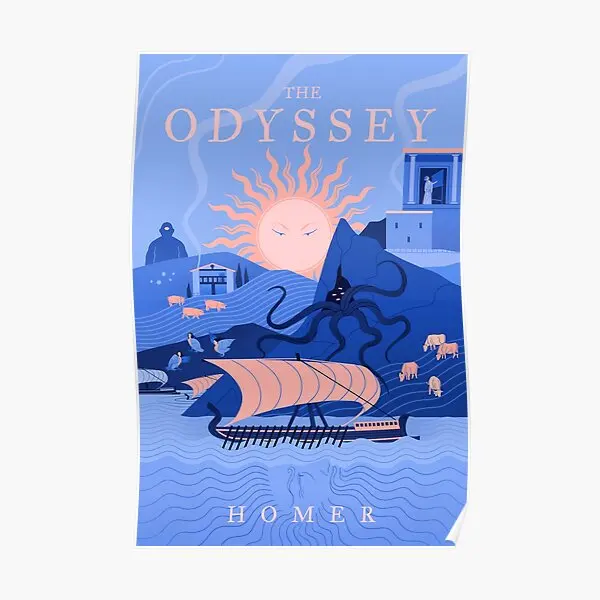 

Плакат Odyssey художественная роспись забавное украшение для дома печать современный декор комната винтажная живопись стена без рамки