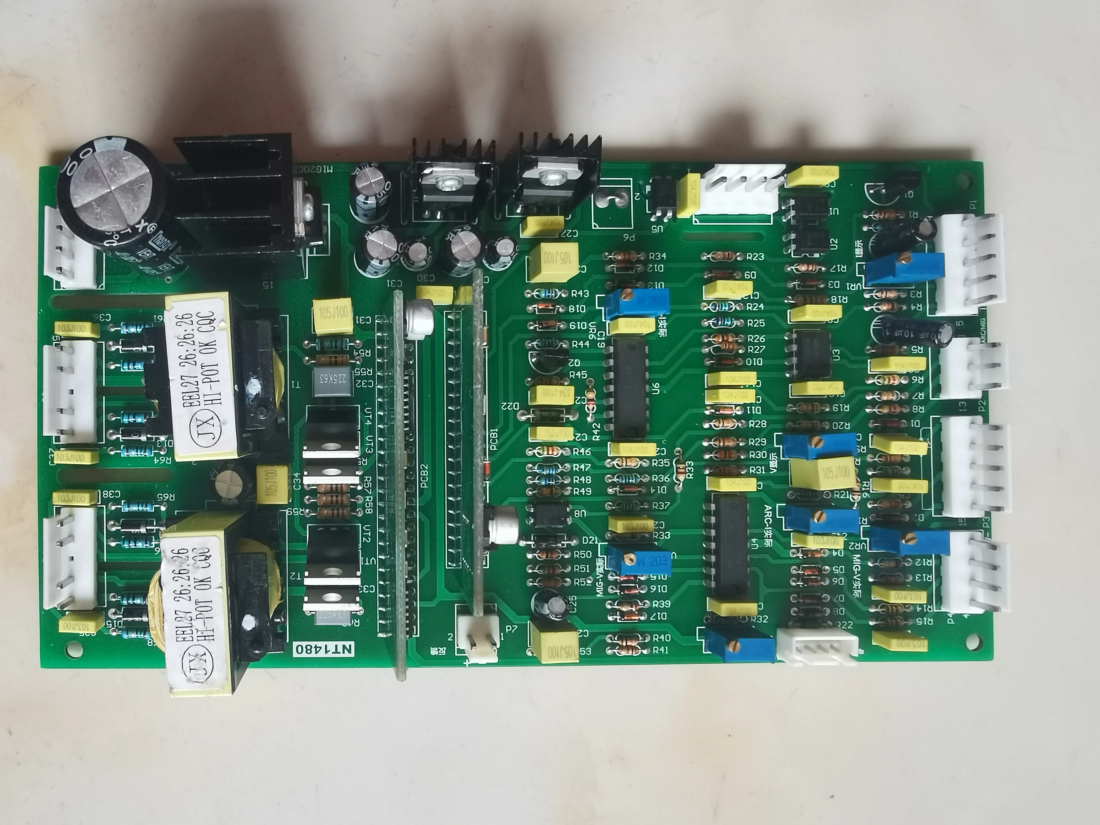 NBC 315 350 500 Control Board For IGBT Modules  Control CO2 Gas Inverter Welding Machine Jasic Type Spare Parts 5
