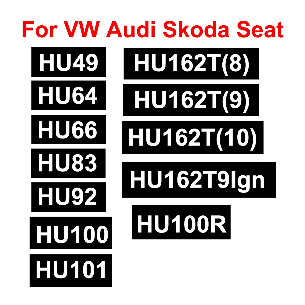 LiShi 2 in 1 2in1 2-in-1 HU49 HU66 HU162T(8) HU162T(9) HU162T(10) 8/9/10 CUT Locksmith Tools For VW,Audi,Skoda, car lock keys