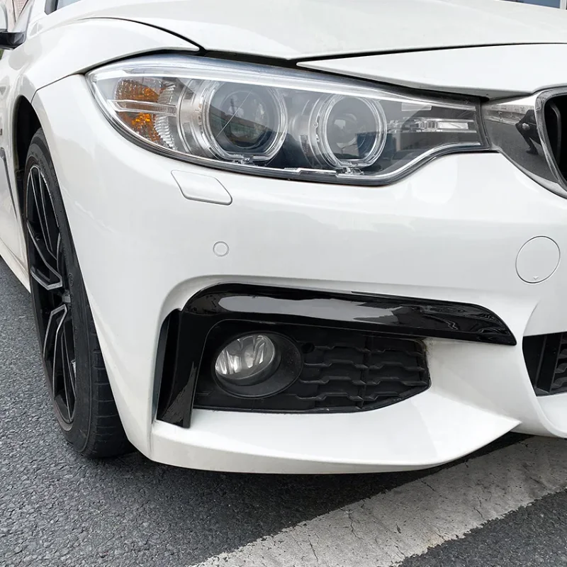 BMW 4 시리즈 F32 F33 F36 420i 428i M-Sport 2014-2020 프론트 범퍼 스포일러 스플리터 에어 벤트 안개등 그릴 트림