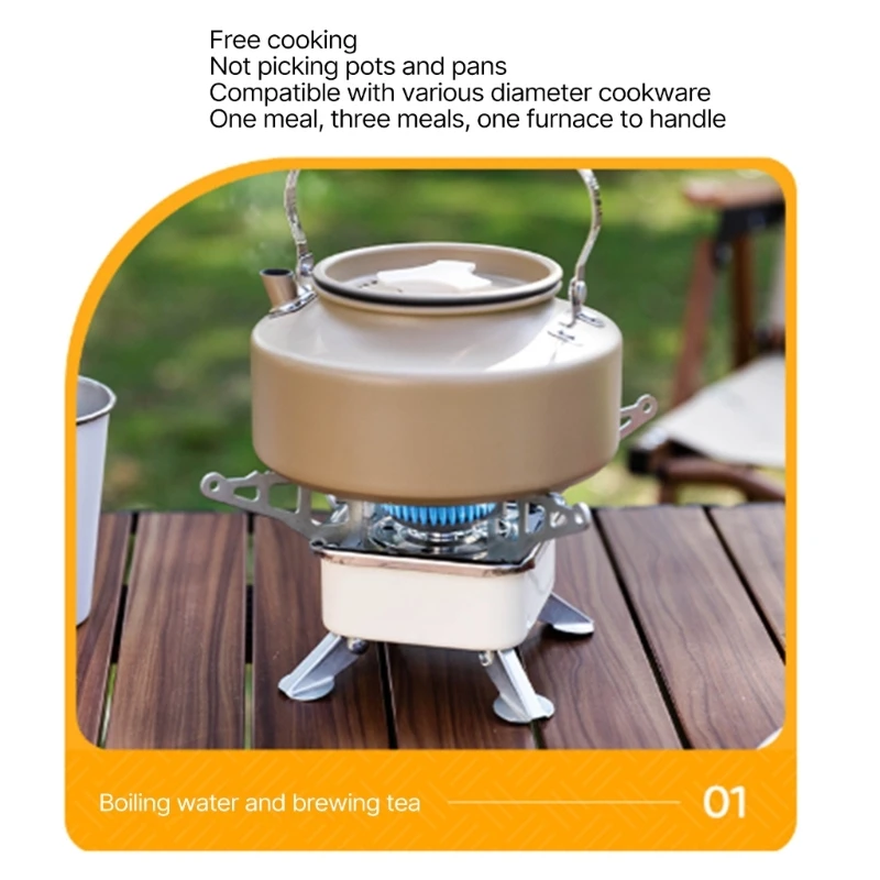 

Foldable Camping Wind Proof Gas Stove Portable Backpacking Stove Outdoor Ultralight Burning Stove Picnics Cooker Drop Shipping