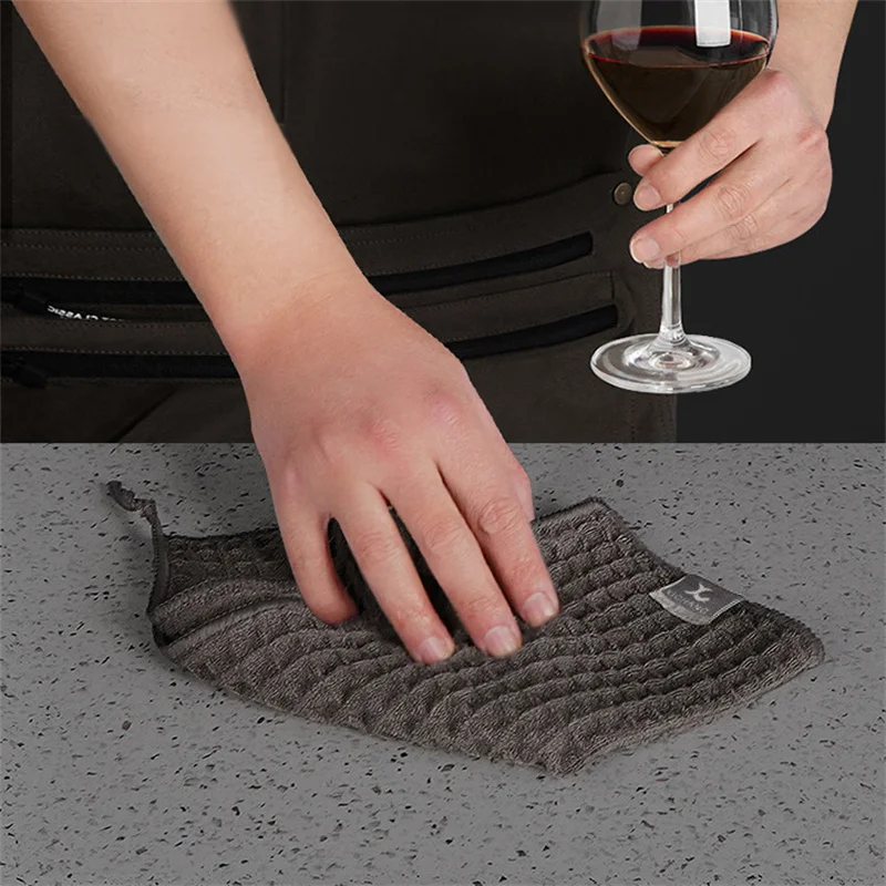 Coffee Towels 1/4Pcs Coffee Bar Cleaning Towels Super Absorbent Microfiber Cleaning Cloth Towel Home Barista Clean Tool Coffee Machine Cleaner