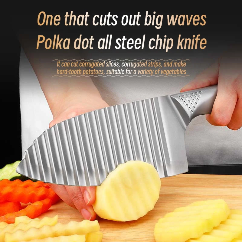 Potato Fries Cutter Vegetable Cutter Steel Handle Commercial Fries Cutting Tool