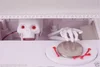 Creative Funny Home Decoration Mean Greedy Ghost Piggy Bank with Sound and Light 2