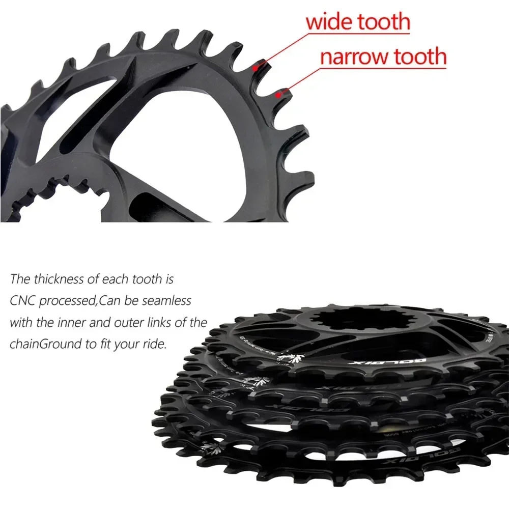 Advanced MTB Direct Mount Chainring - Multi-Offset, Multi-Speed Compatibility