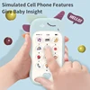 Baby Telephone Music Toy Sound Machine Kids Infant Early Educational Mobile Phone Gift 2