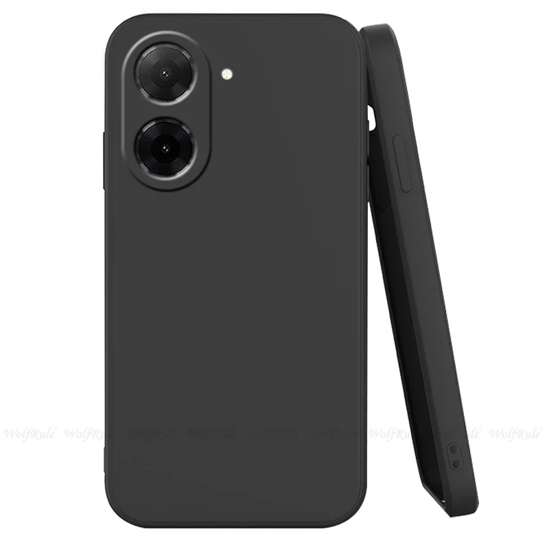 Liquid Silicone Shockproof TPU Soft Phone Case with Original Back Cover Design