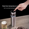 Funjia Pure Titanium Temperature Display Tea Separation Cup 520ML Capacity Portable Double-layer Thermos Cup 44℃ 6 Hours 4