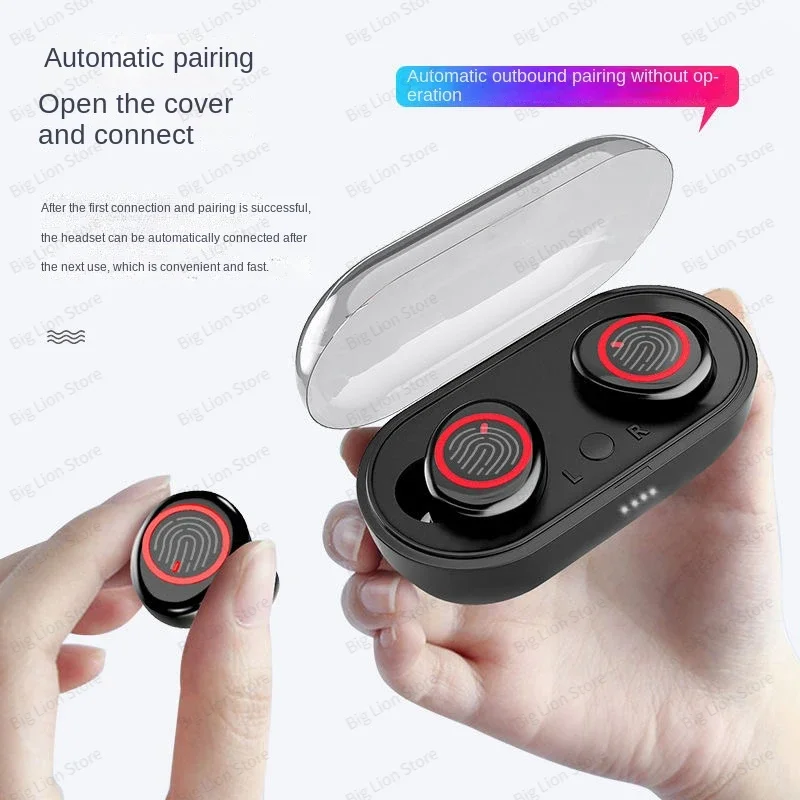 TWS Earphone Bluetooth Wireless Headphones Stereo Earphones 5.3 Wireless Headphone With Microphone For All SmartPhones 5