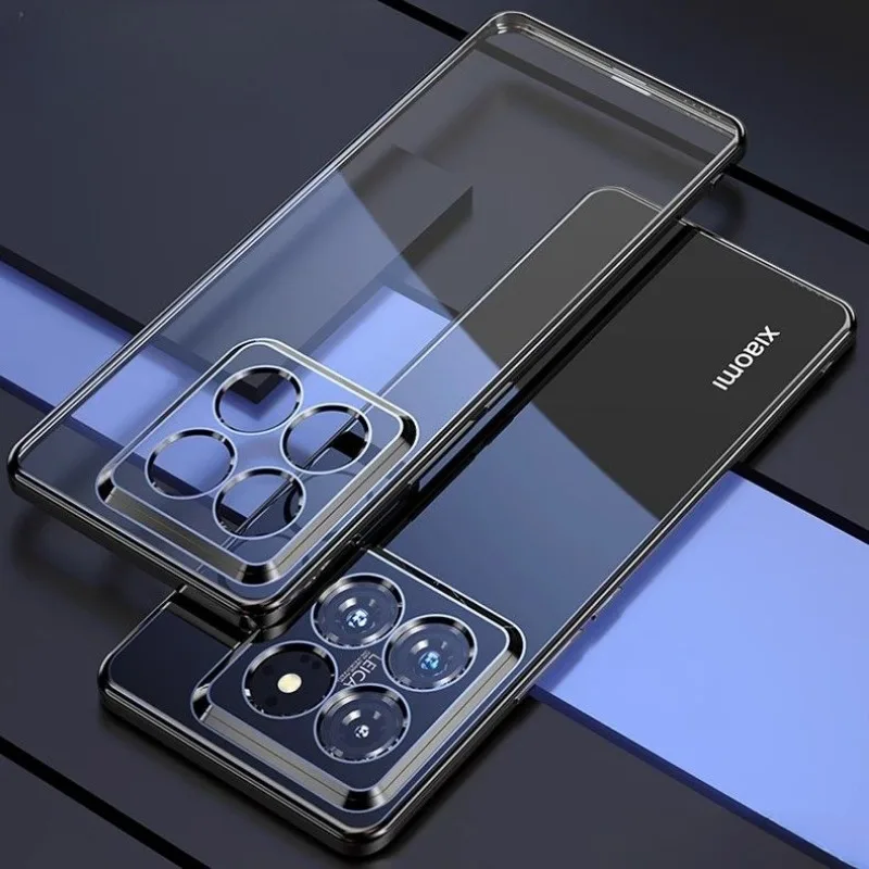Luxurious Electroplating Silicone Soft Shell Phone Case with All-Inclusive Lens Protection