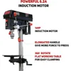 12 INCH 6.2A Professional Bench Drill Press, 3/4HP Powerful Benchtop Drill Press, Variable Speed Drill Press 5