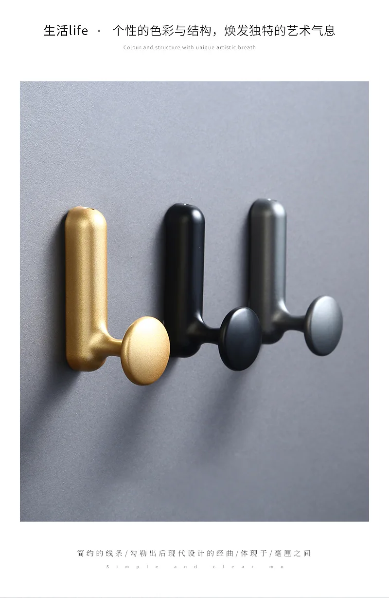 Wall Hooks and Coat Rack for Clothes, Bags and Kitchen Towels description 10
