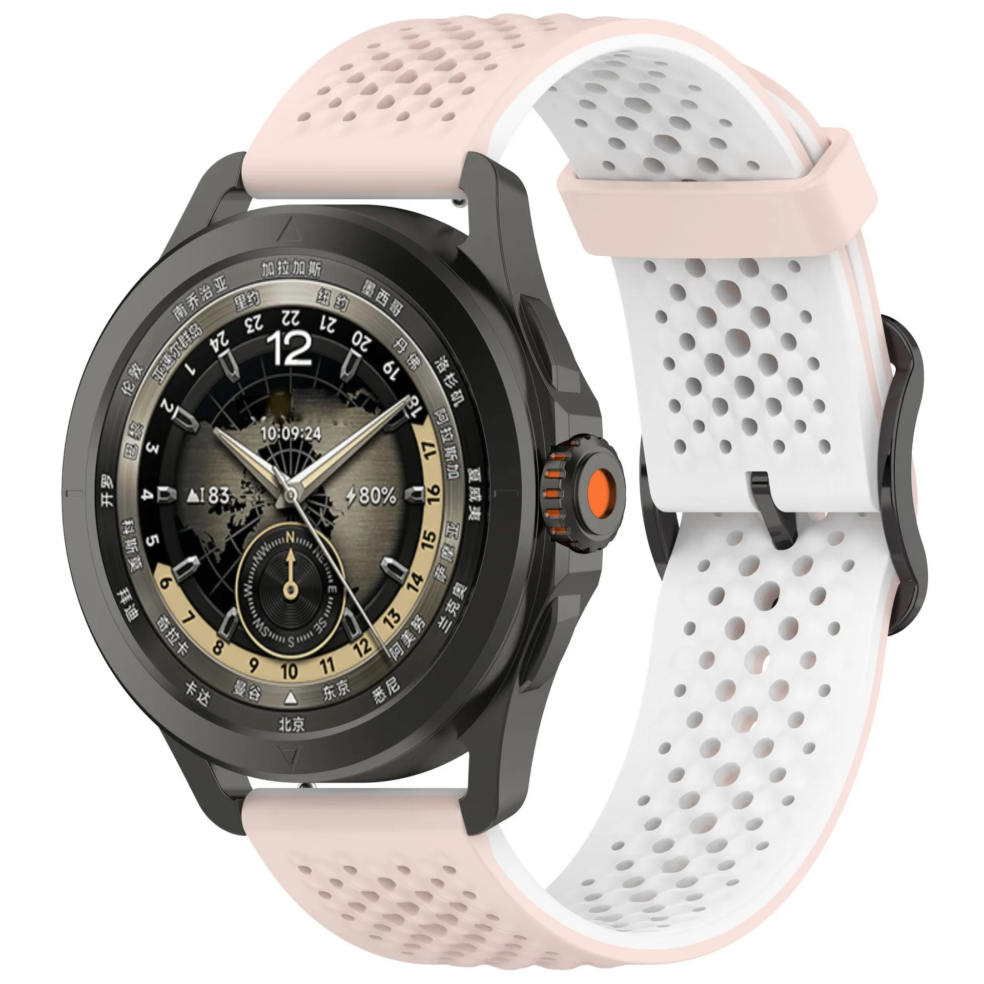 Breathable Silicone Strap for Smartwatches - Sport Edition