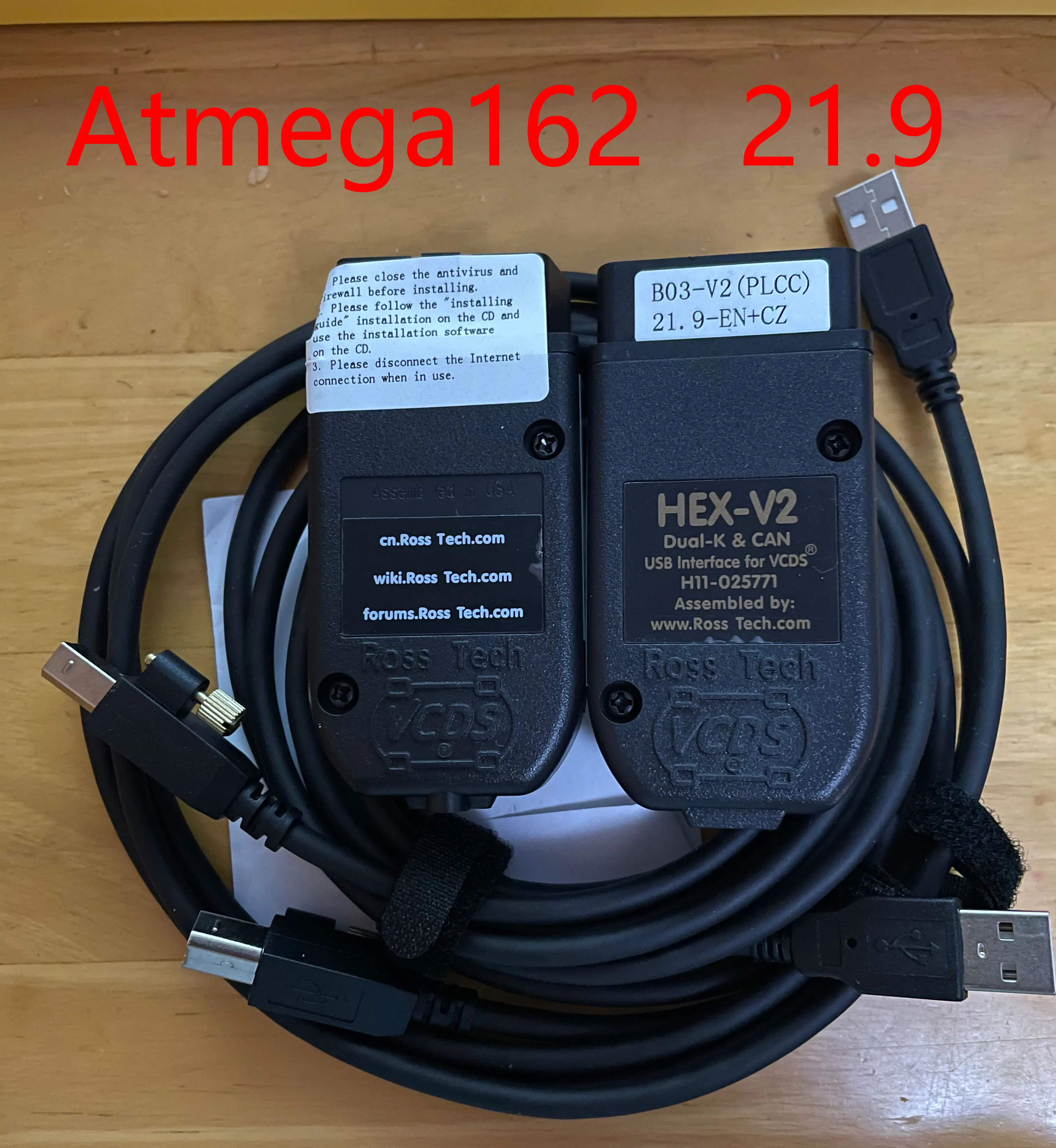 2022 Новинка VCDS VAGCOM 21 9 OBD2 сканер HEX V2 USB интерфейс для VW AUDI Skoda Seat неограниченные вины