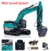 1/14 LESU AOUE-SK500 RC Hydraulic Excavator RTR Radio Control Earth Digger Smoke Light System RC Toys Gift Vehicle Cars Model 1