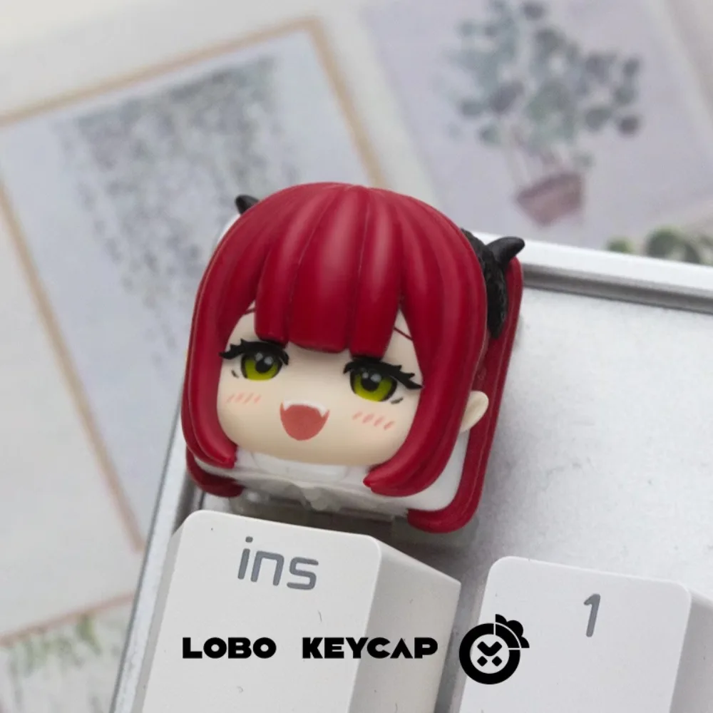Touches Personnalisées Clavier Mécanique Anime Kitagawa Marin - Résine, Décoration Gamer, Cadeau Fan