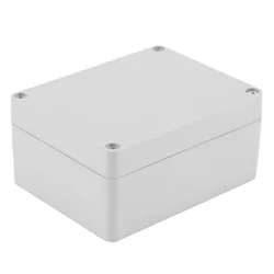 Waterproof Electrical Junction Box - Durable ABS Enclosure - 115x90x55mm (Light gray)