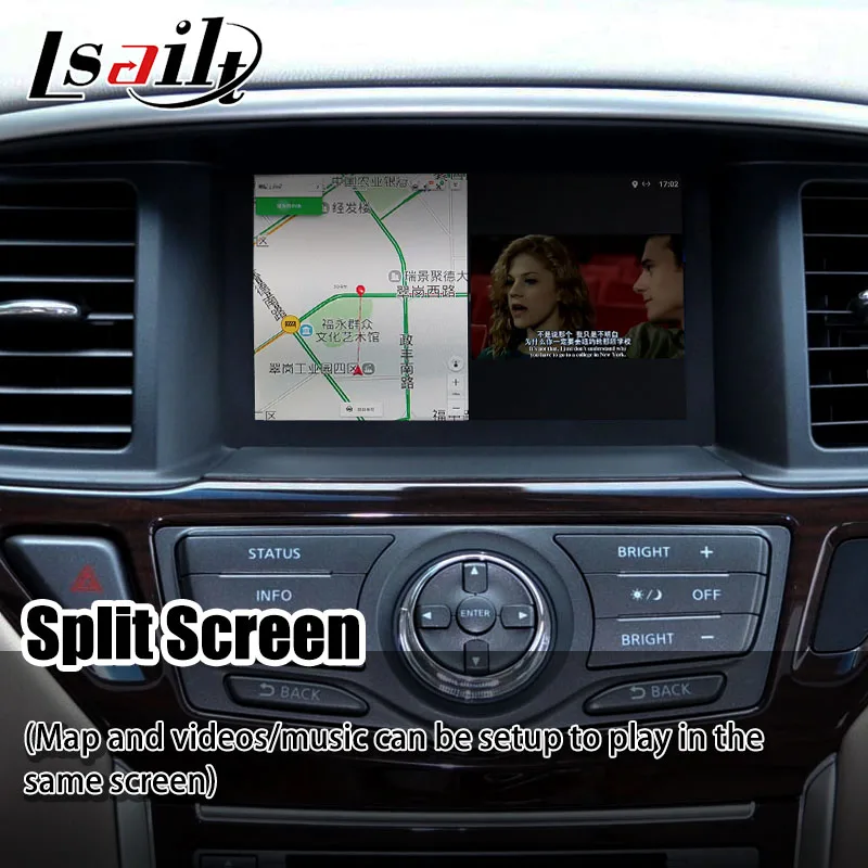 Wireless Apple Carplay Android Auto Interface For Nissan Pathfinder