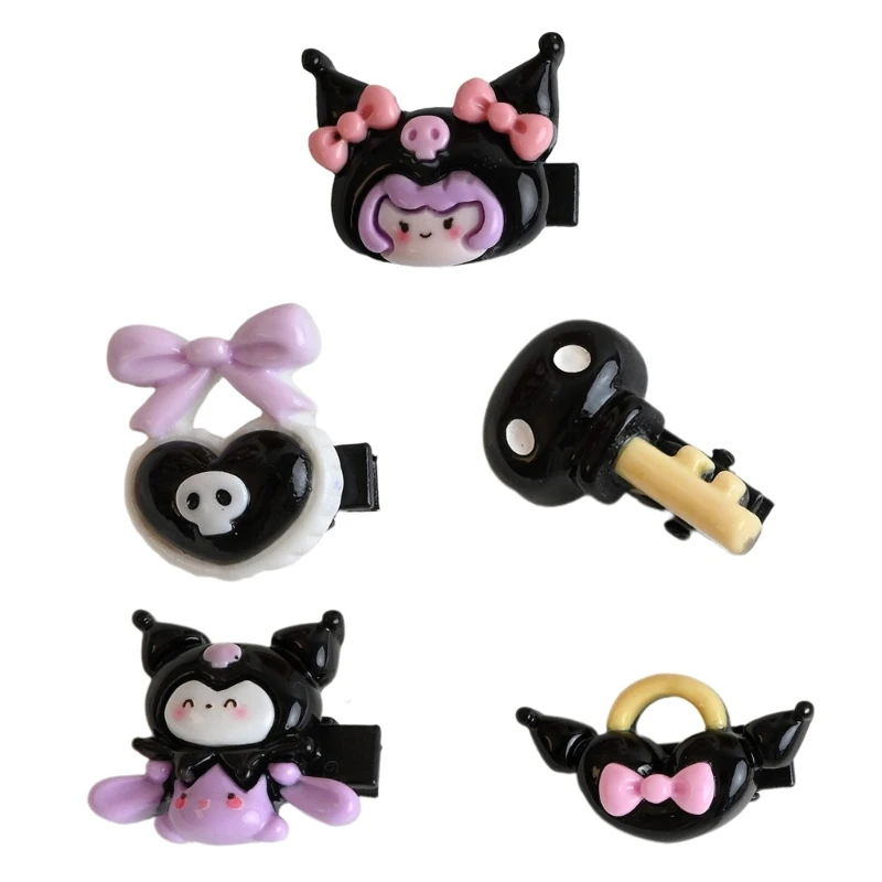 Mini Cartoon Hair Clip for Teenagers InsStyle Hair Clip Girls Hair Barrettes Side Bangs Clip Hair Decorations Dropship irregular round phone grip decorations epoxy resin mold mobile phone mount holder stand silicone mould diy crafts mold dropship