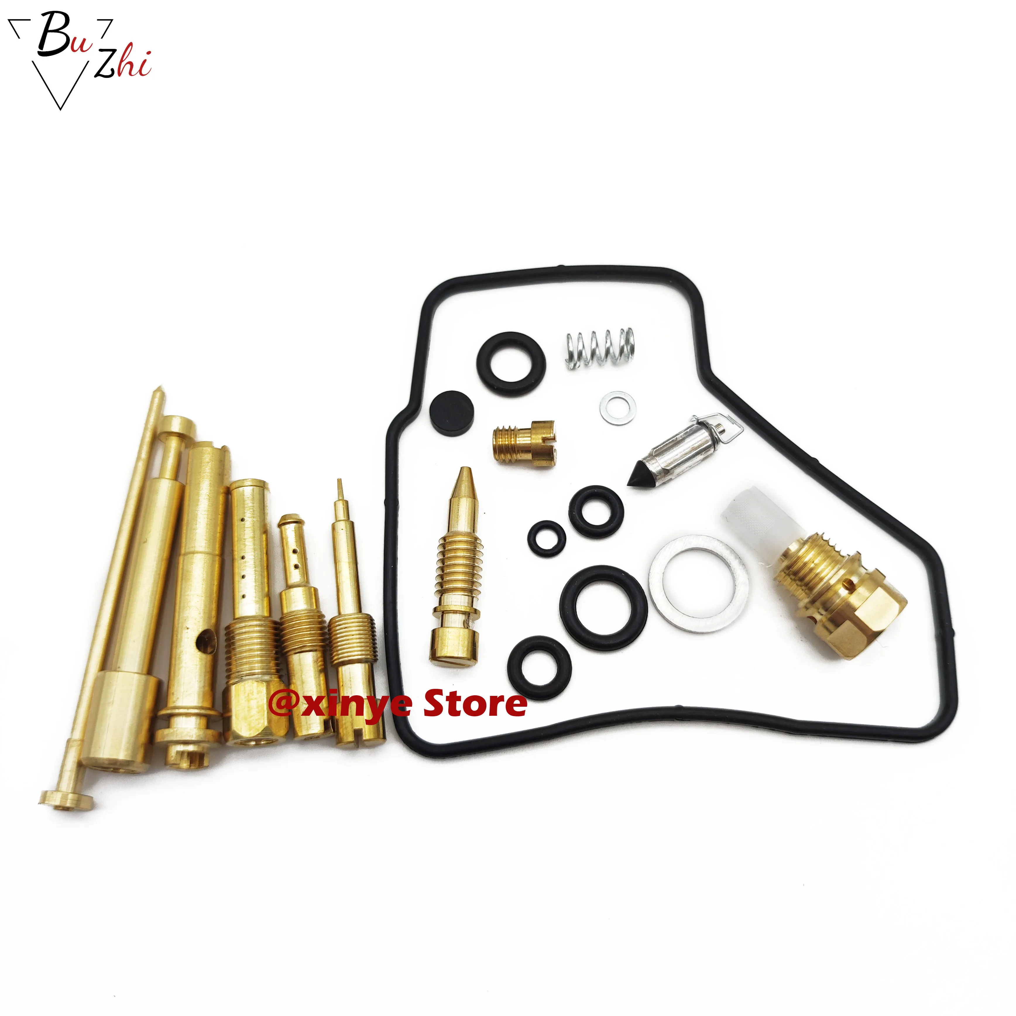 4x Kit Riparazione Carburatore Per Honda CBR600F 1987-1990 – Valvola Ago E Sede Flottante