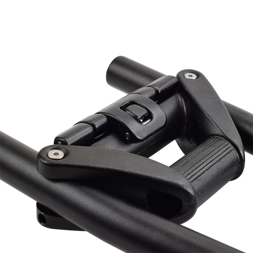 Bicycle HandleBar 25.4 31.8*620mm Aluminium Alloy MTB Bike Bar Quick Foldable Kick Stunt Scooter Bicycle Folding Handle bar