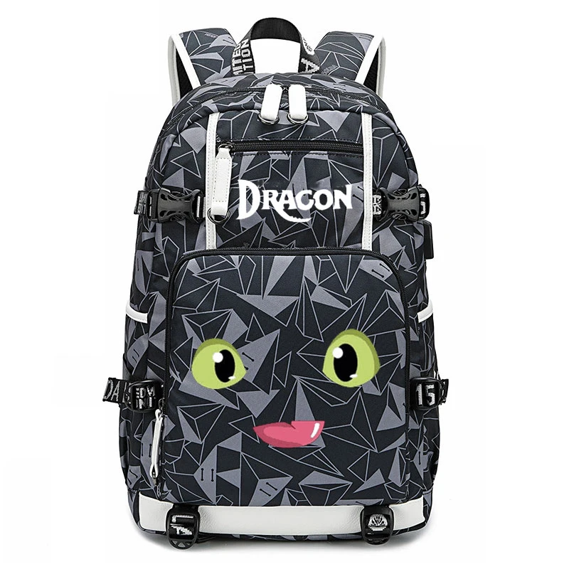 Sac à Dos Enfant Dragon Mignon - Cartable Scolaire, Polyester Imperméable, Grande Capacité
