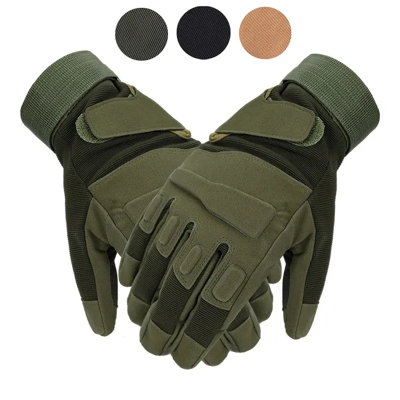 Sports Gloves Tactical Full Finger Outdoor Bicycle Antiskid Paintball Shooting Airsoft Cycling Half Motorcycle