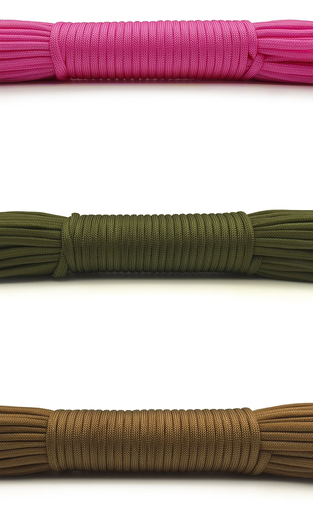 Durchmesser 4mm, 5M/10M/31M Länge 7-Strang-Kern Paracord für Überlebens-Fallschirmschnur Schlüsselband Camping-Seil Wander-Wäscheleine – Detail 6