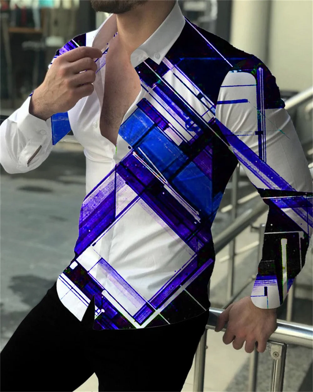 Модная и дышащая Весенняя Мужская