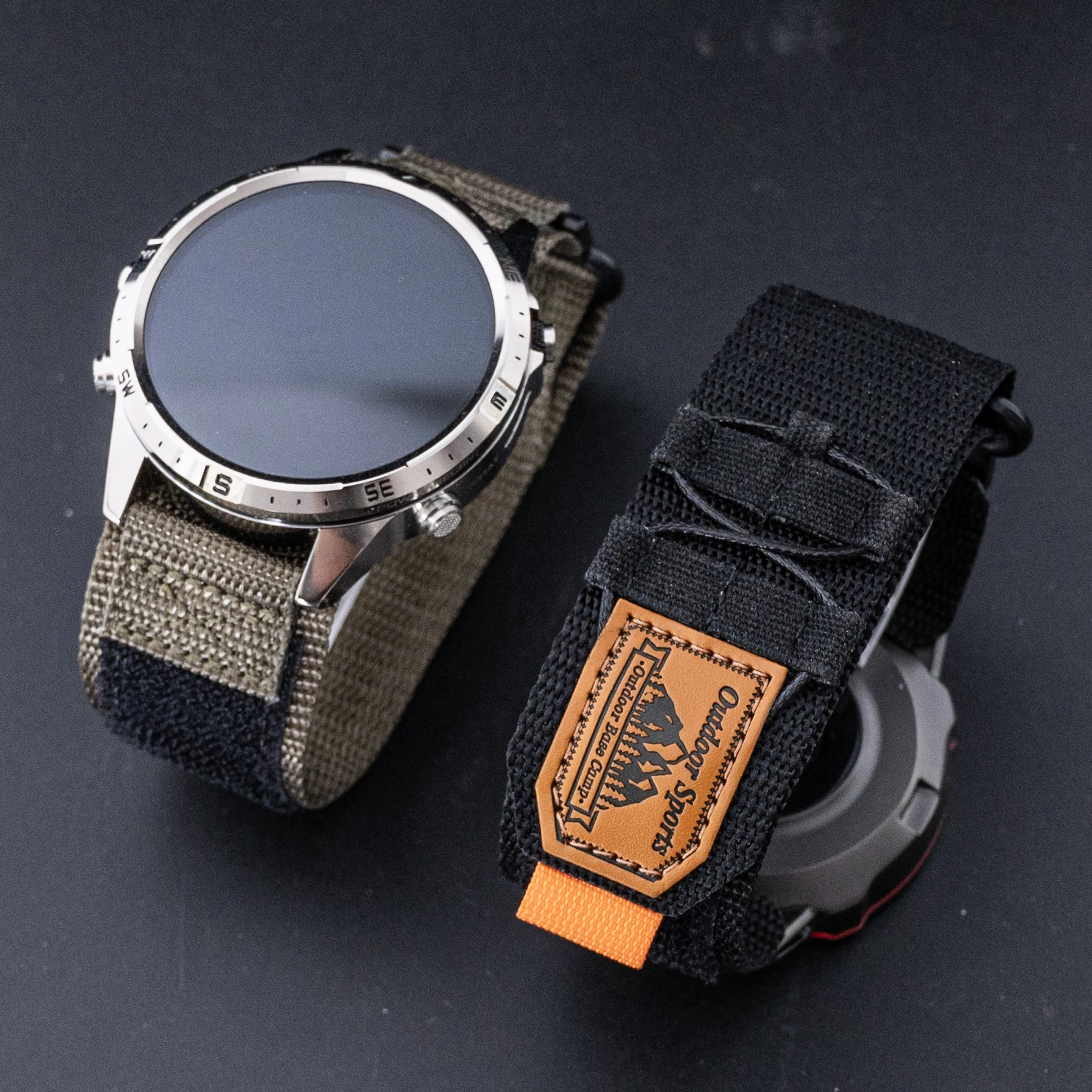 Versatile 22mm Nylon Smartwatch Strap - Sport Band Replacement