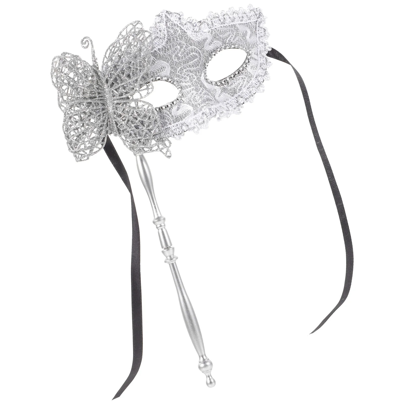 

Handheld Masquerade Mask Cosplay Party Mask Mardi Gras Mask Prom Ball Mask
