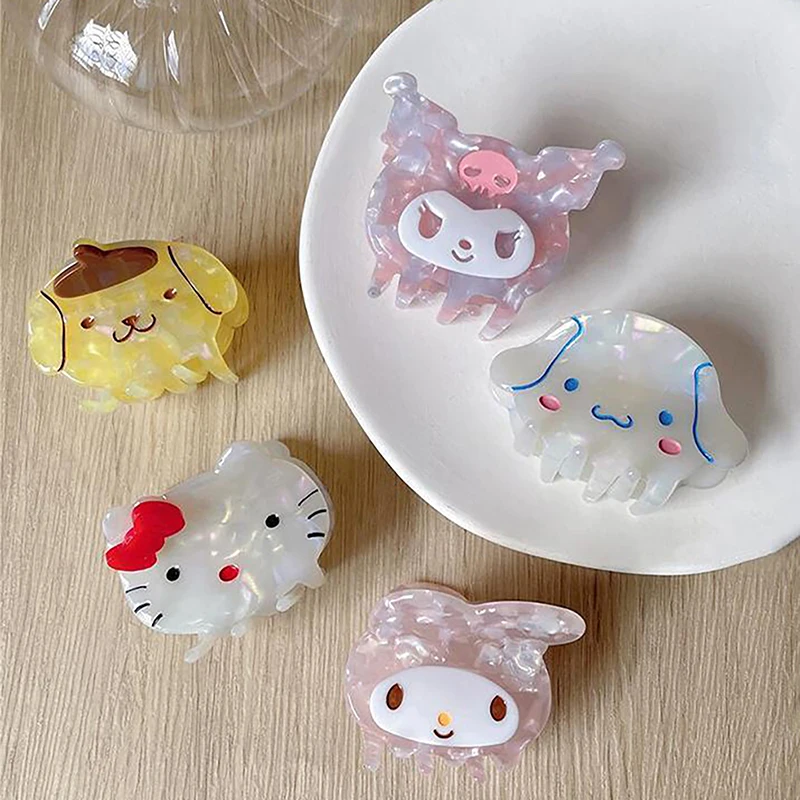 

Заколка для волос «Hello Kittys My Melodys Kuromis Cinnamorolls Pochaccos»
