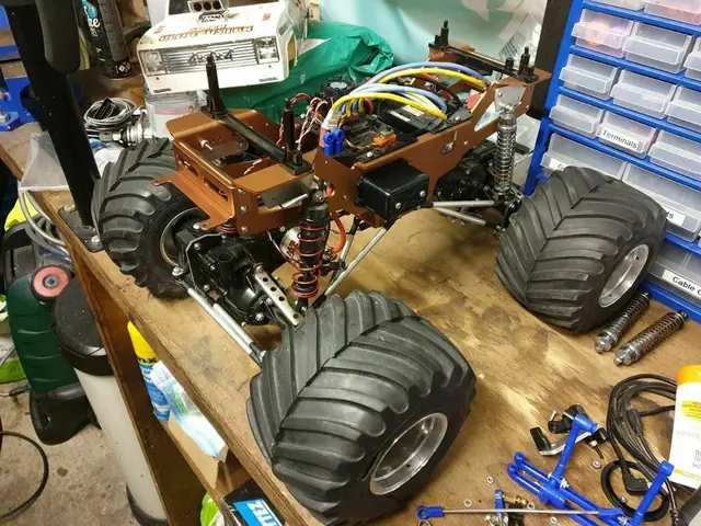 Aluminum Chassis Frame Kit For Tamiya Clod Buster RC Truck - 1/10 Scale Upgrade