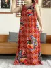 110472-661d12.jpg Robe d'été en fibre de coton avec écharpes pour femmes, sous-robe, Abaya Dashiki, Maxi Lady Robe, Kaftan, Robe éducative, 2024