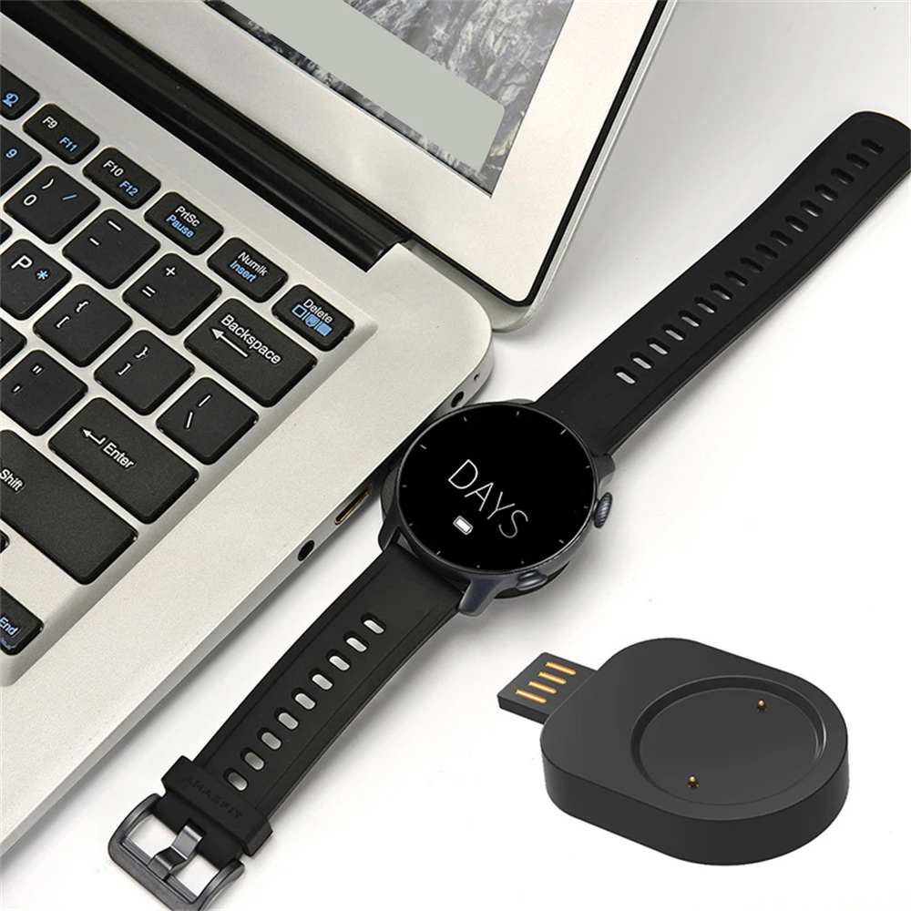 

Charging Cable For Amazfit T-Rex 2 Charger Dock Cradle For Amazfit GTR 4 GTS 3 GTS4/GTS3 GTR3 USB Magnetic Charging Cable