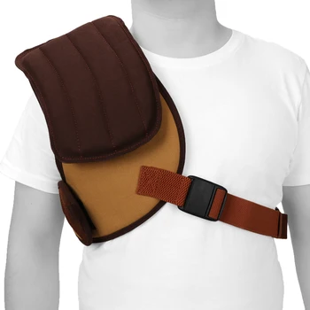 Tourbon accessori per la caccia Canvas Recoil Recoil Reducer imbottitura scudo da campo per fucile da caccia Hunter gilet protettivo per camicia destra