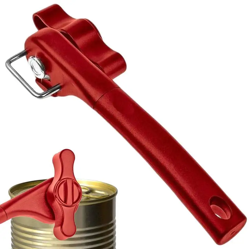 SafetyCansOpenerProfessionalHandheldCanOpenerStainlessSteel