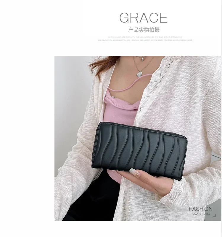 

Женский кошелек с рисунком, свадебная Сумка-тоут, коктейльный черный женский кошелек для выпускного вечера с волнистым рисунком, элегантный женский вечерний кошелек