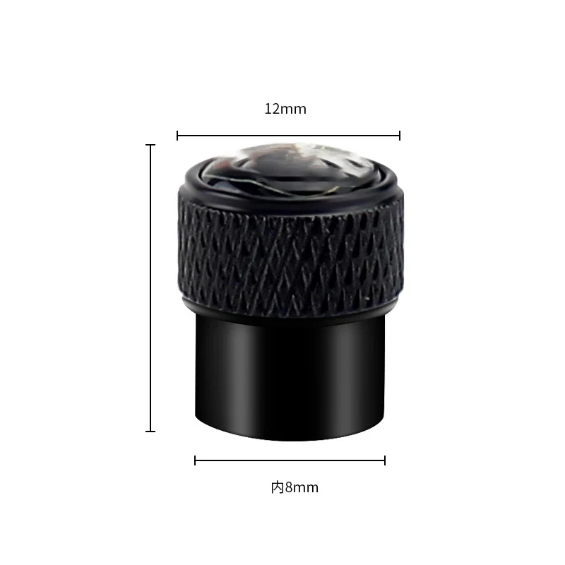 Premium Car Wheel Tire Valve Caps - Stylish Stem Covers