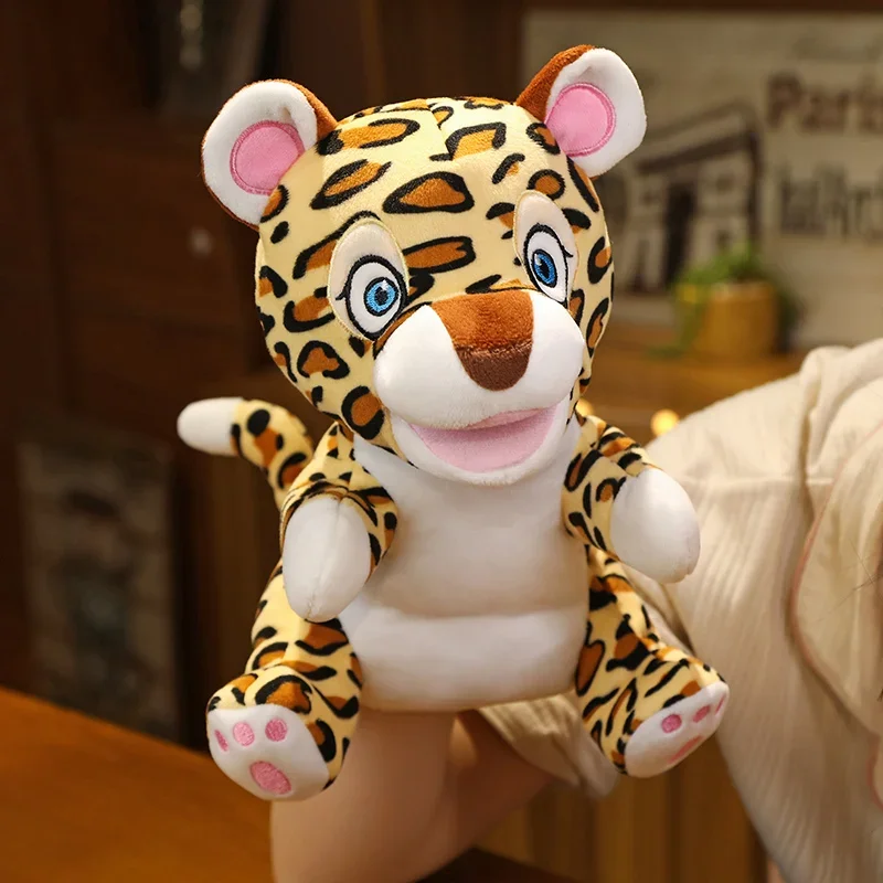 thumbnail image 1 of Animales de peluche, juguetes, marionetas de mano, muñecos kawaii, juguetes educativos para bebés, aprendizaje y educación, mono, tigre, regalo para niños, 1 of 5