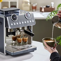 Semi-Automatic Coffee Machine Small Home Grinding Integrated Italian Foam American Commercial Extraction Large Capacity 1