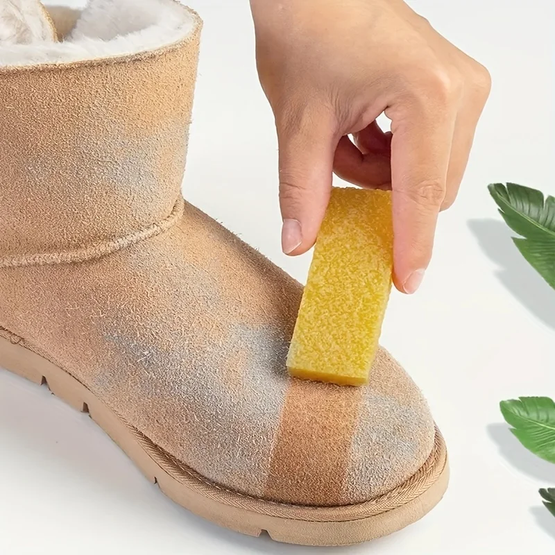 Shoe Polish Suede Leather Shoe Cleaner Revitalizing Formula Rubber Eraser Safely Removes Stains Dust Instantly Restores Shine shoe cleaner shoe cleaning eraser