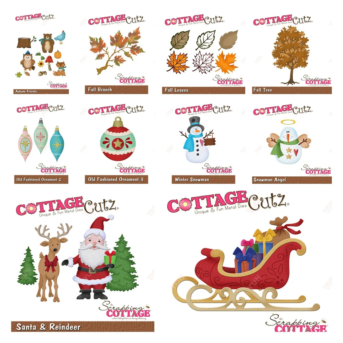 Inverno Pupazzo Di Neve Vintage Holiday Lantern Fall Wagon Wheel Fall Leaves Metal Cutting Dies Decoration Scrapbook Album Di Carte Di Carta Fai Da Te