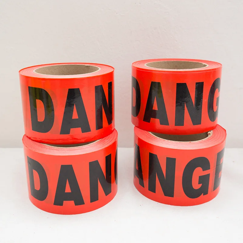 Warning with New PE Material English CAUTION DANGER Protective Warning Line Caution Tape