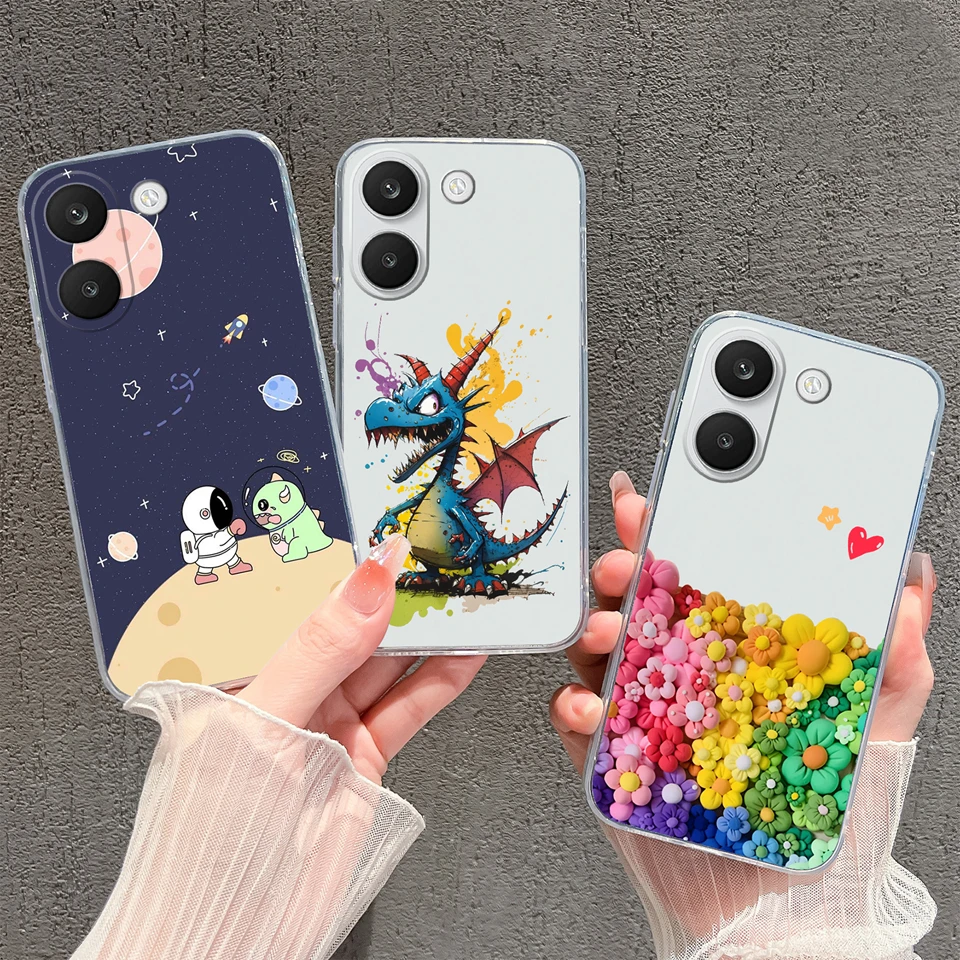 Mysterious Whale High-Quality Drop-Resistant Transparent TPU Phone Case Bumper