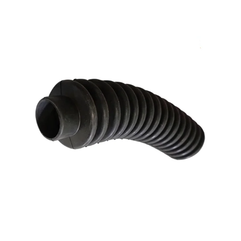 5Pcs OD 40mm Special Over-Wire Hose Dust-Proof Protective Conduit For Automobile Wiring Harness Rubber Black Corrugated Tube