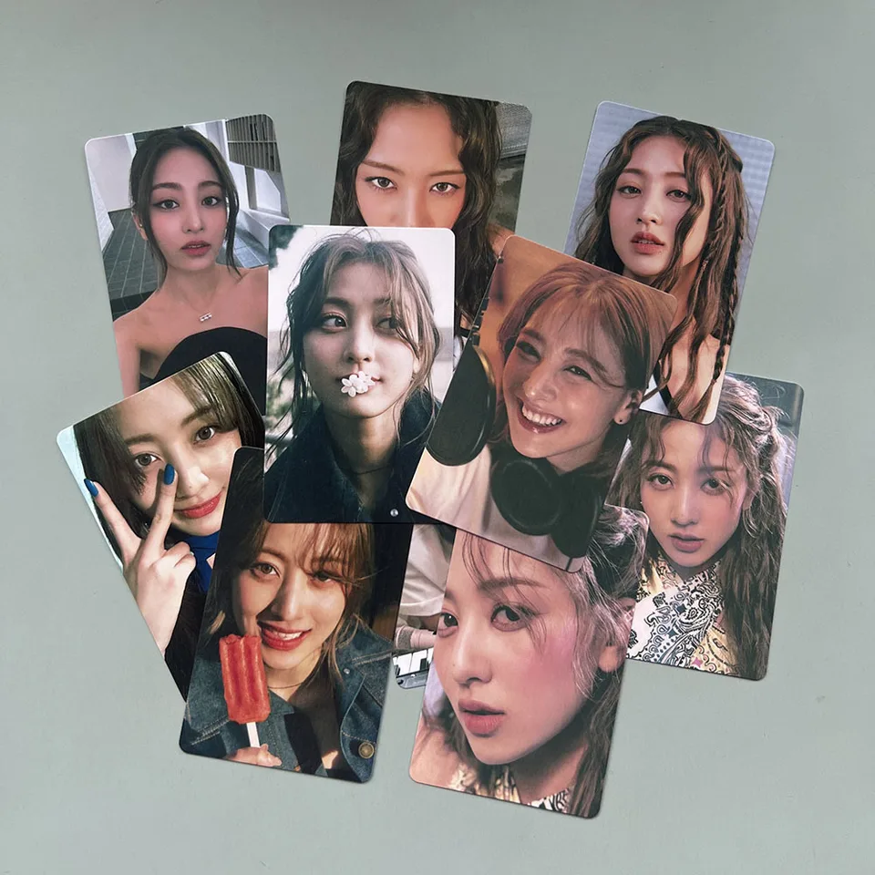 Kpop idol 2つばjiyo o o o o o o o o oカード、2023ゾーン