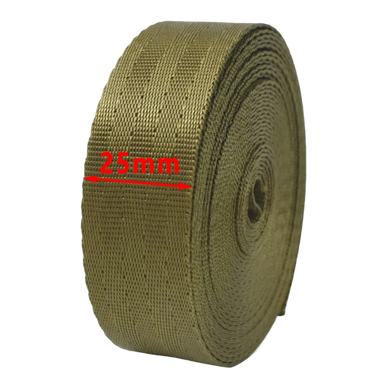 Durable Nylon Webbing Canvas Ribbon for Crafting and Accessories